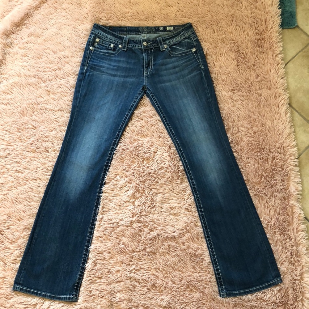 Miss Me Bootcut Bedazzled Jeans